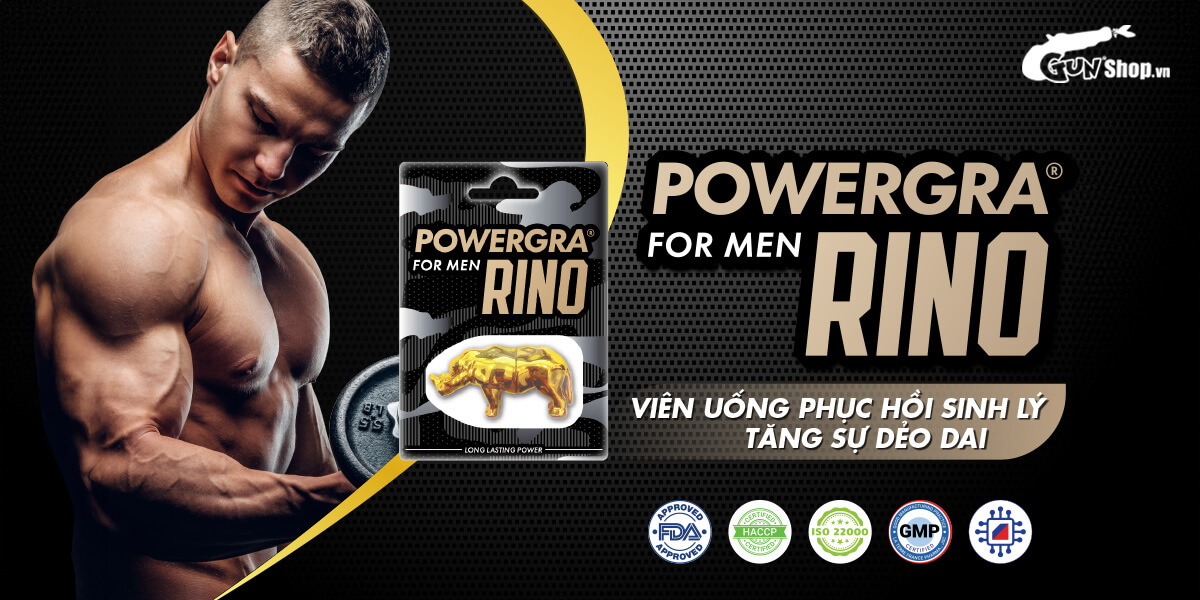 Viên uống Powergra For Men Rino