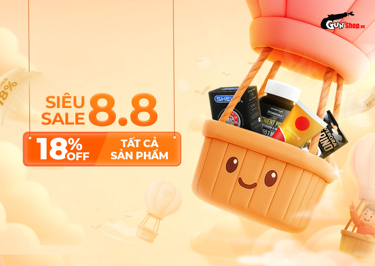 SIÊU SALE 8-8, GIẢM 18% TẤT CẢ SẢN PHẨM