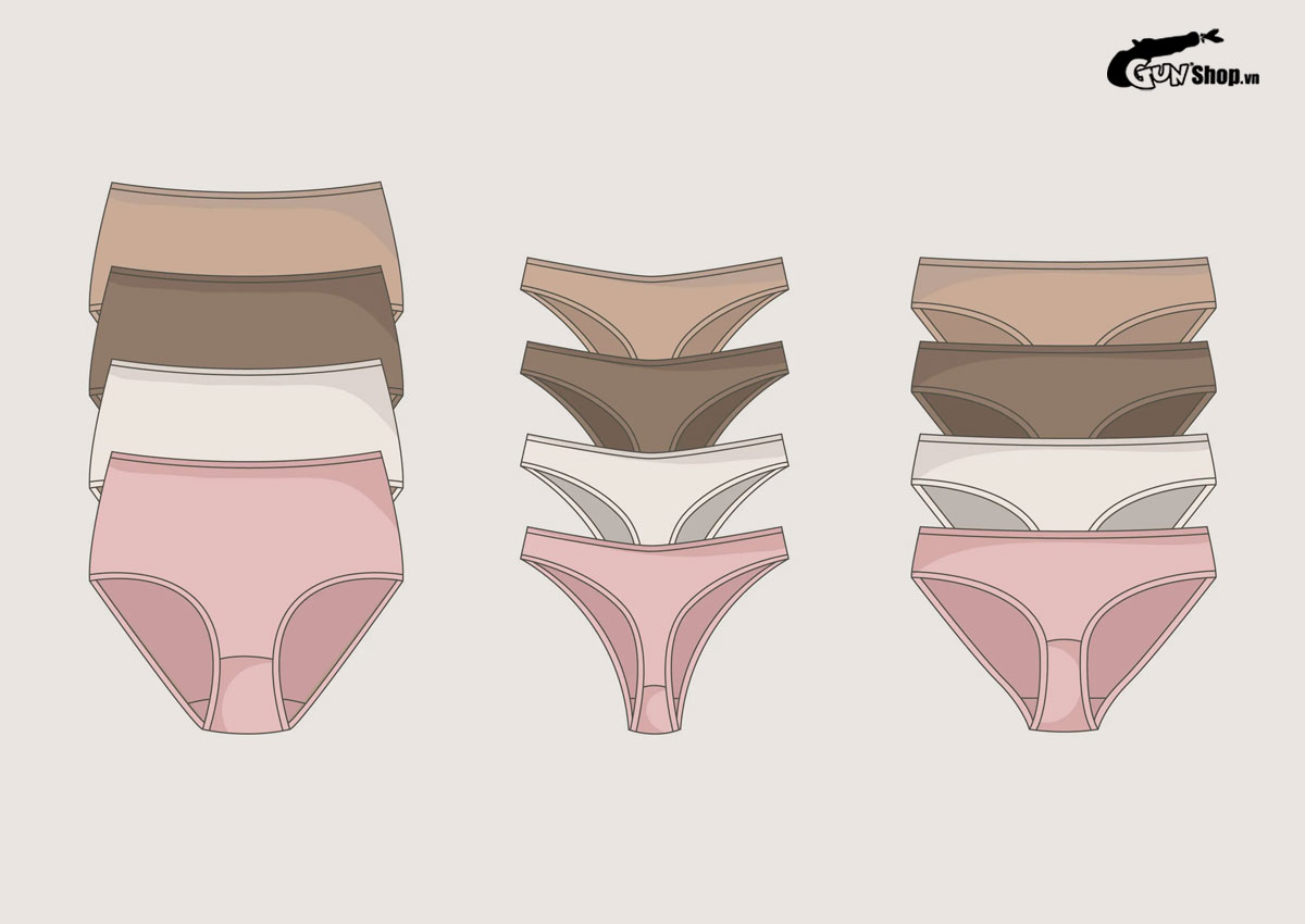 Tại sao con gái phải mặc quần lót?