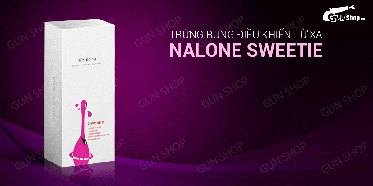 Trứng rung Nalone Sweetie chính hãng giá tốt tại Gunshop
