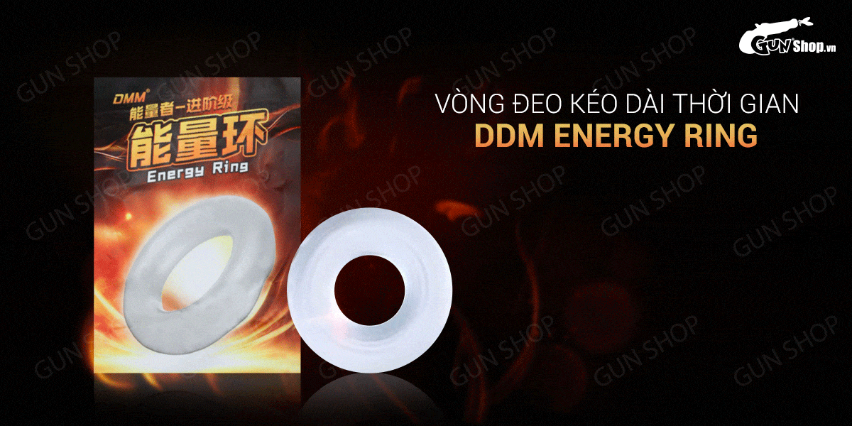 Vòng đeo kéo dài thời gian DDM Energy Ring chính hãng giá rẻ tại gunshop.vn