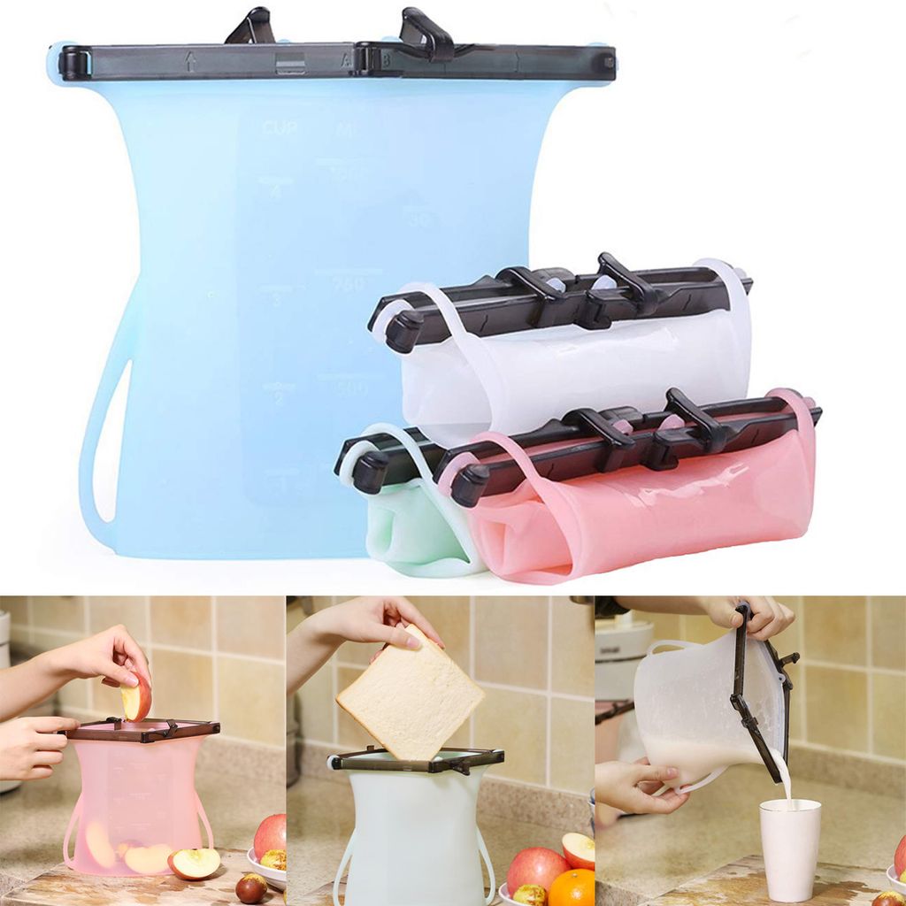 Túi Silicone Kean - Túi đựng thực phẩm và bảo quản thức ăn ưu việt nhất cho gia đình bạn