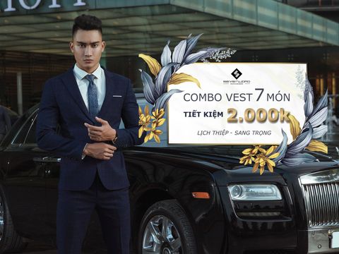 Combo Vest lịch thiệp dành cho quý ông Việt