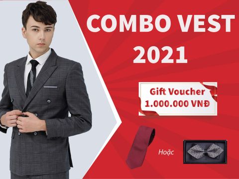 Chương trình Combo Vest Cưới nam 2021