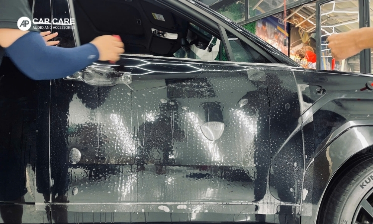 dán PPF Hyundai Santafe tại AP Car Care