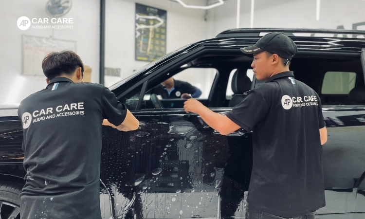 dán PPF Hyundai Santafe tại AP Car Care