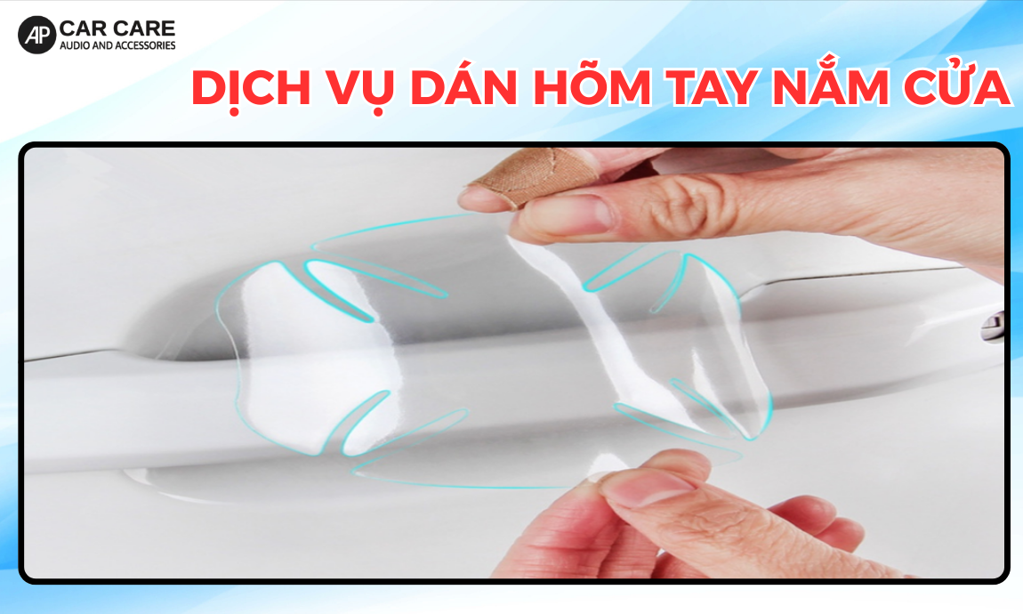Dịch vụ dán PPF hõm tay nắm cửa ô tô