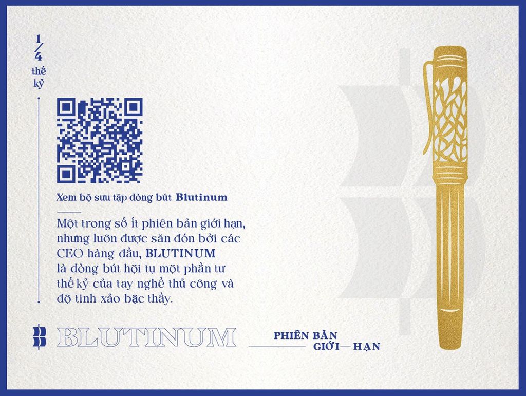 BLUTINUM - LIMITED EDITION PEN FROM BLUSAIGON