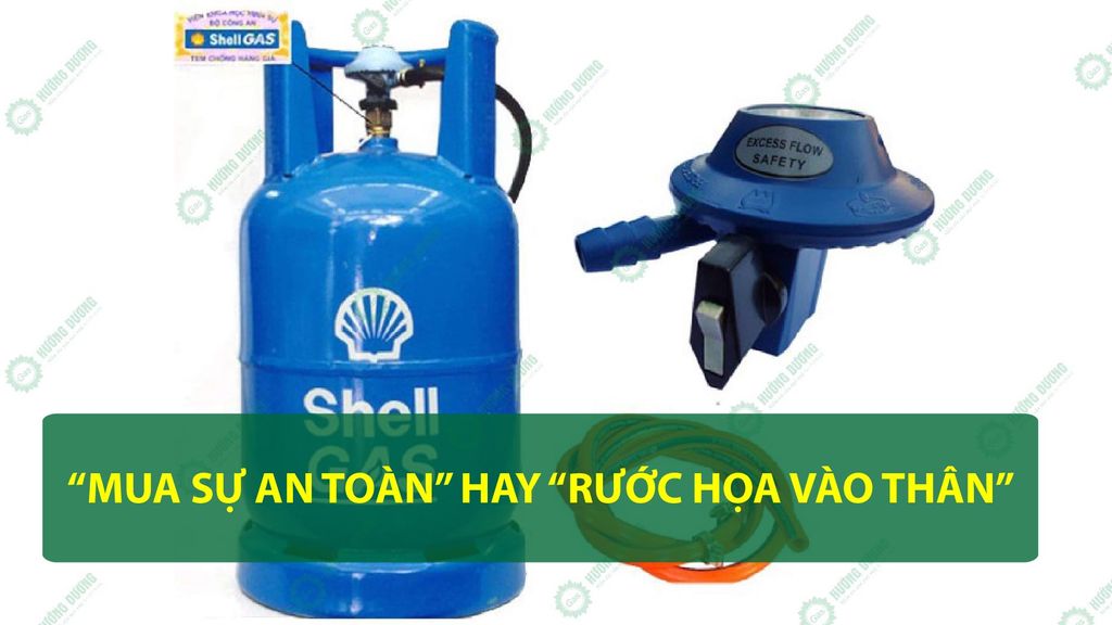 “Mua sự an toàn” hay “Rước họa vào thân” khi thay Van điều áp bình gas