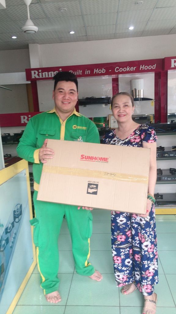 Cô Xuân - Mua bếp gas SunHome SN2471VG
