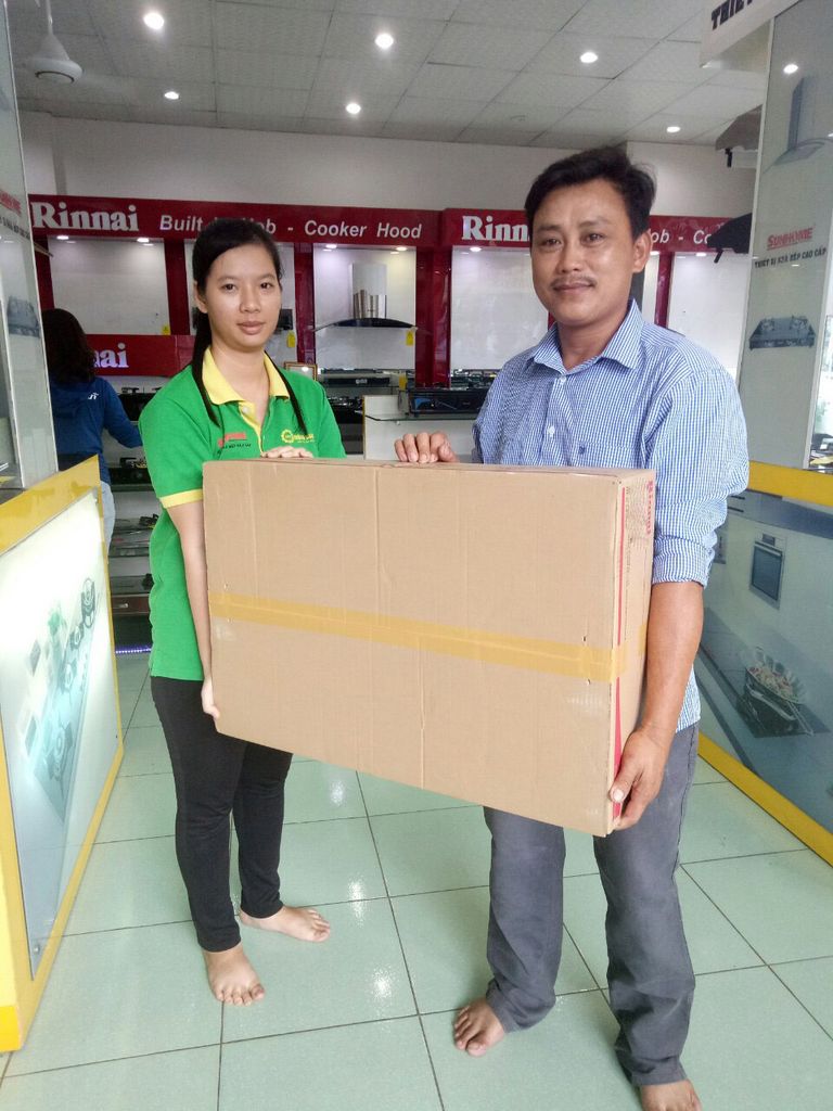 Anh Mẫn - Mua Bếp Gas Dương Rinnai RV-2615G