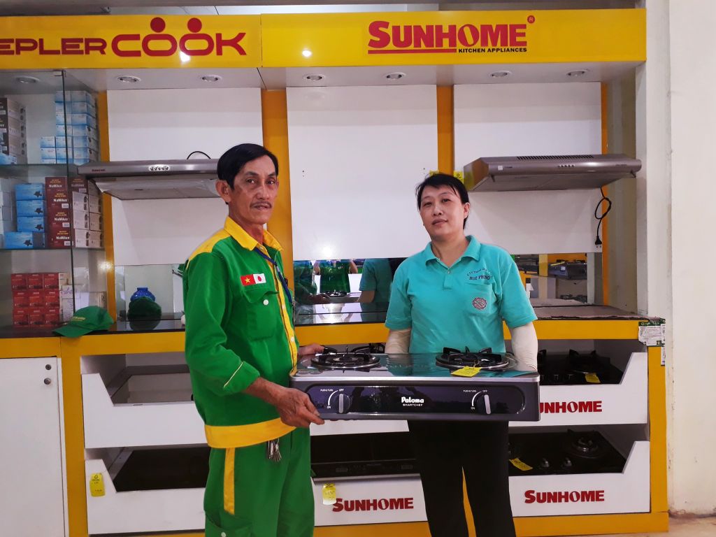 Chị Nhã - Mua Bếp Gas Paloma PA-V71SB