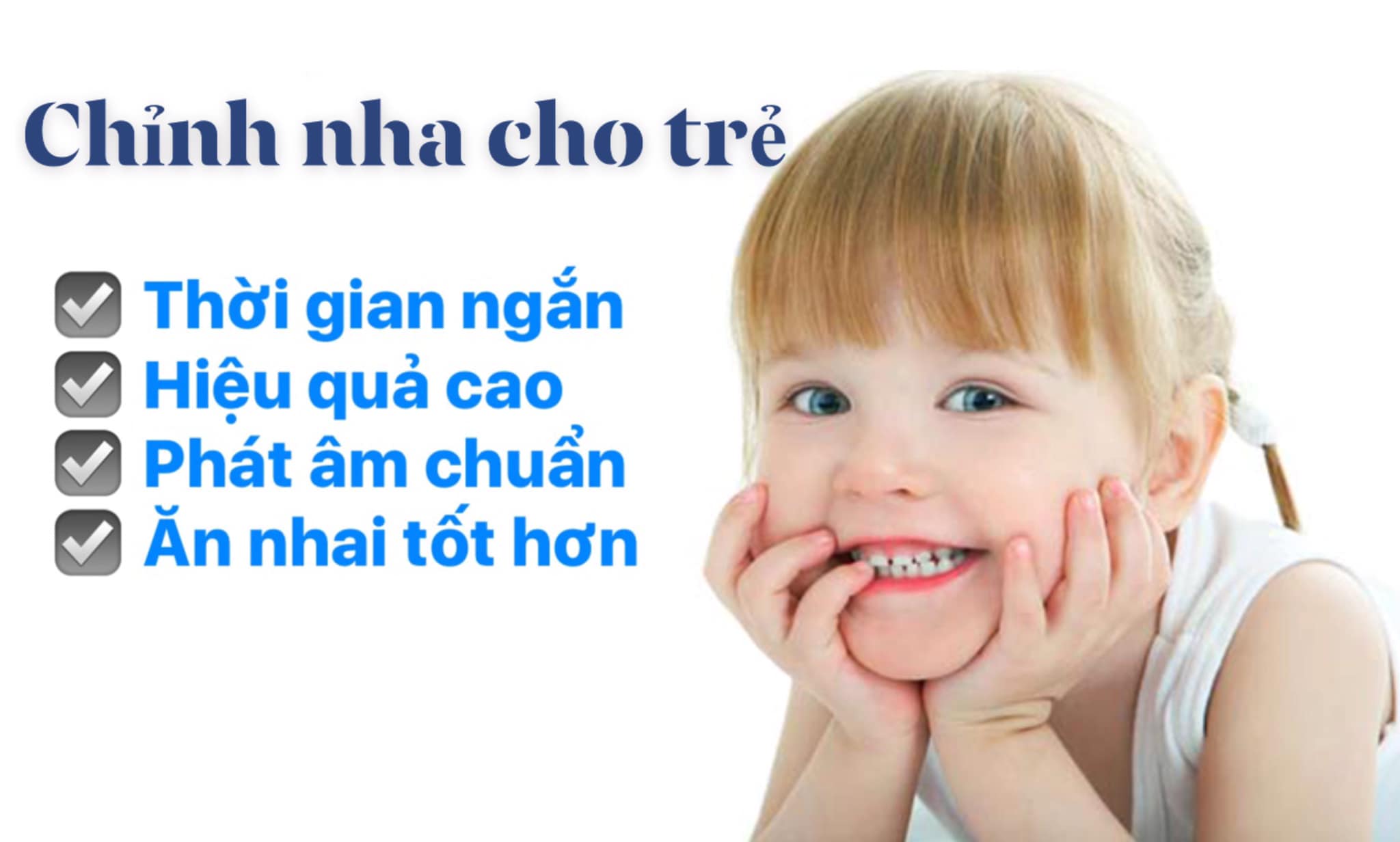Thời điểm nào để trẻ có thể bắt đầu niềng răng ???