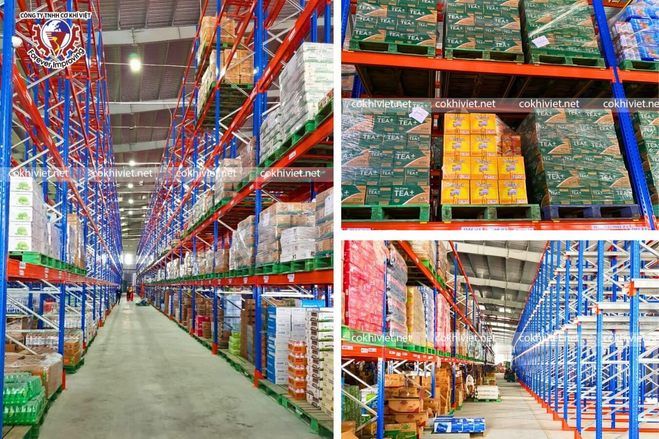 kệ kho thực phẩm