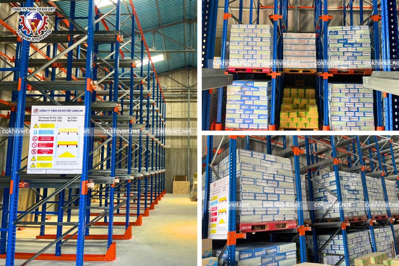 kệ kho thực phẩm