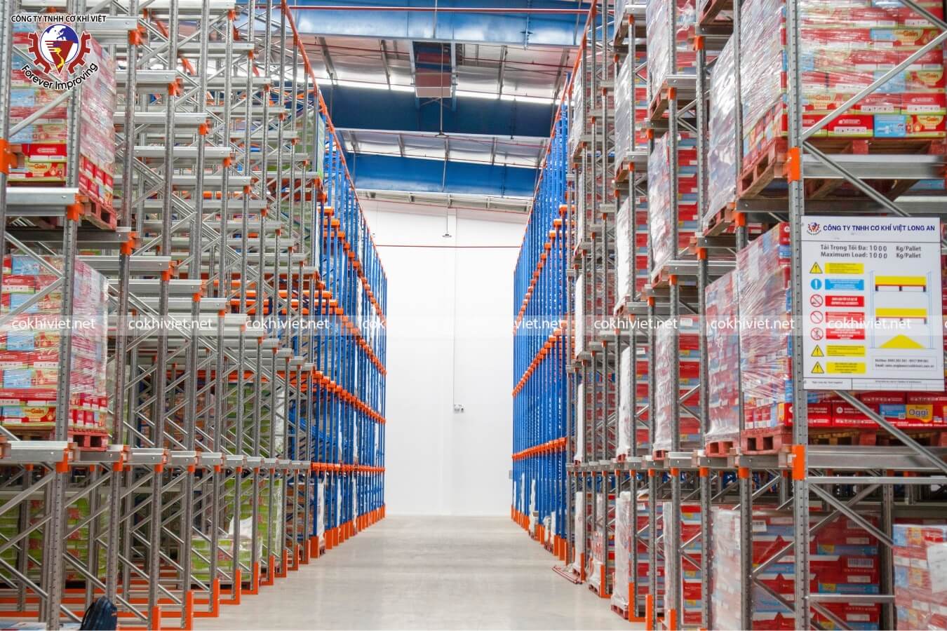 kệ kho thực phẩm