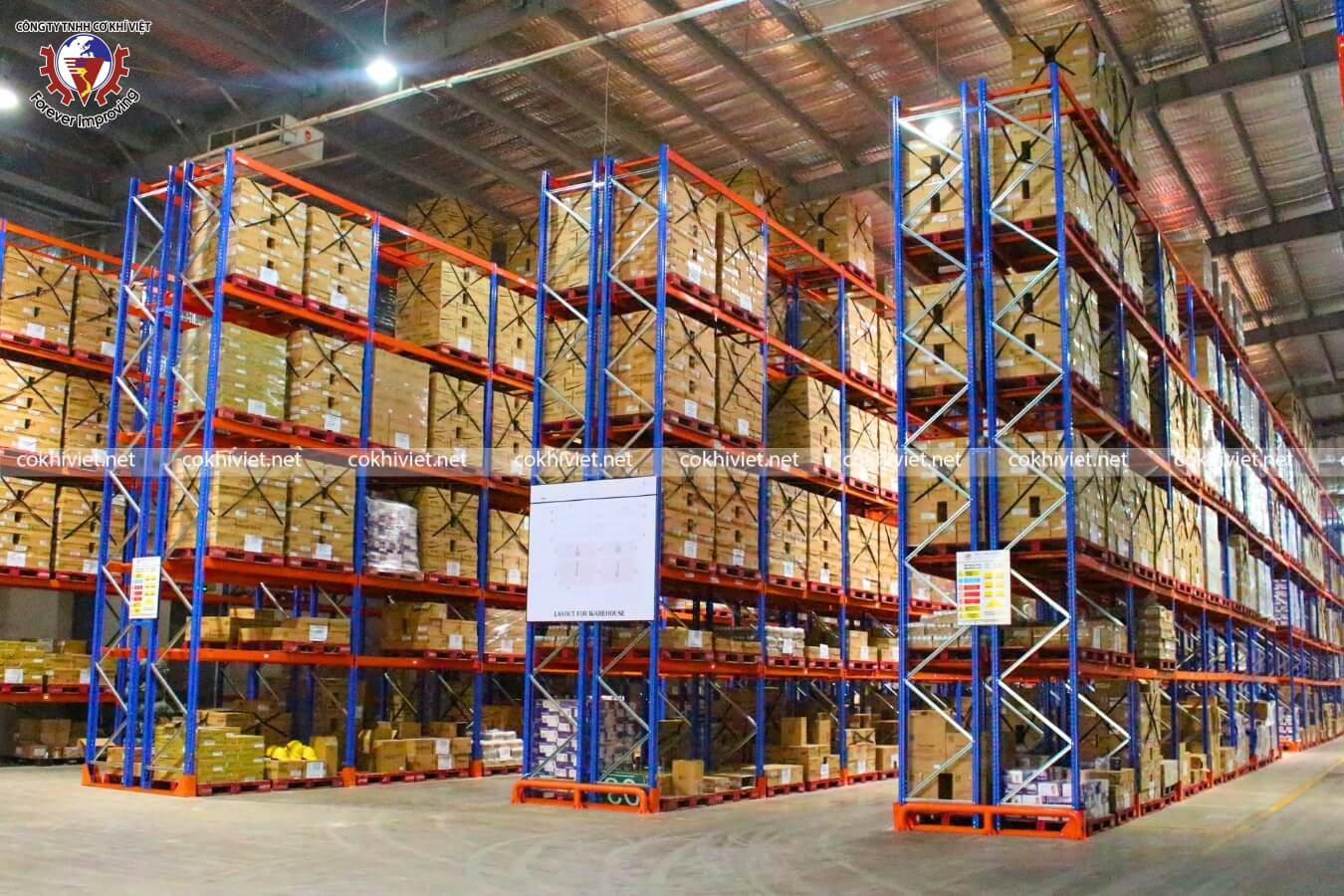 kệ kho thực phẩm