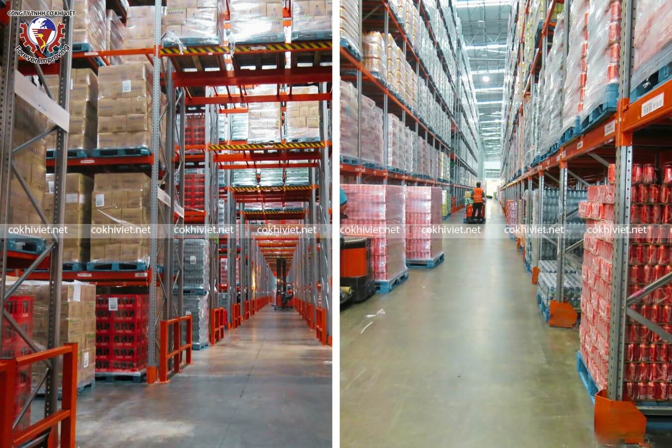 kệ kho thực phẩm