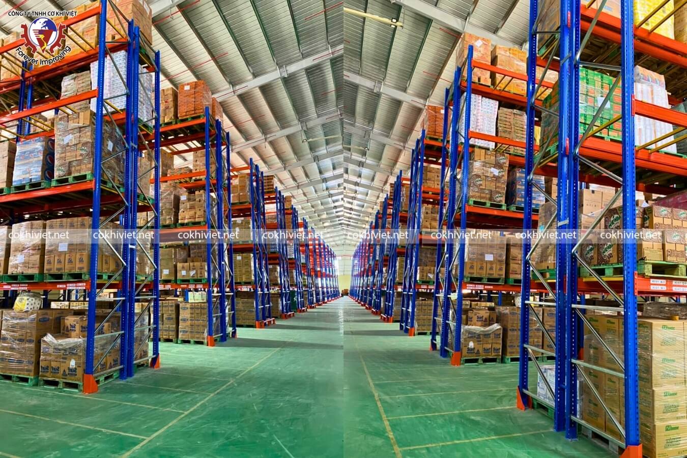 kệ kho thực phẩm