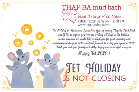 Tet Holiday IS NOT CLOSING Announcement