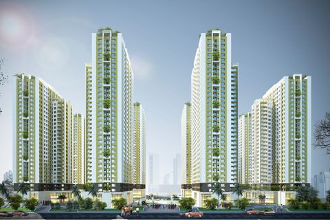 Khu chung cư cao tầng An Bình City