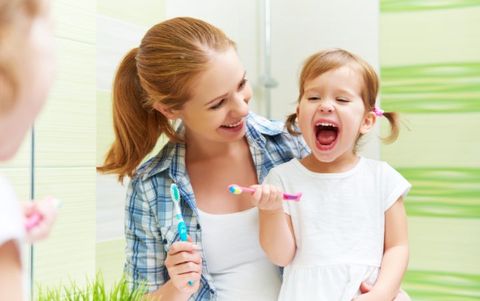 Three steps to developing healthy dental hygiene for your toddler