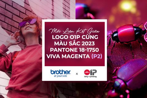 Mối Liên Kết Giữa Logo Only1printing Cùng Màu Sắc 2023 – PANTONE 18-1750 Viva Magenta (P.2)