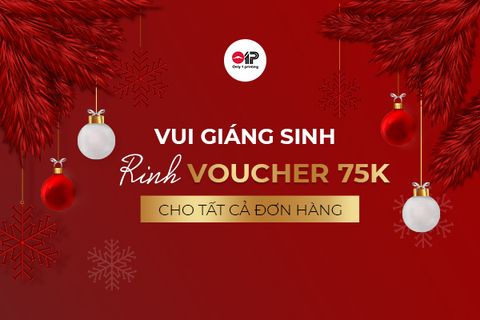 Vui Giáng Sinh - Rinh Voucher 75K Cho Tất Cả Đơn Hàng