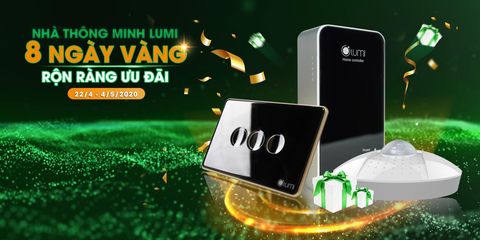Lắp nhà thông minh Lumi, nhận ưu đãi KHỦNG CHƯA TỪNG CÓ !!!!