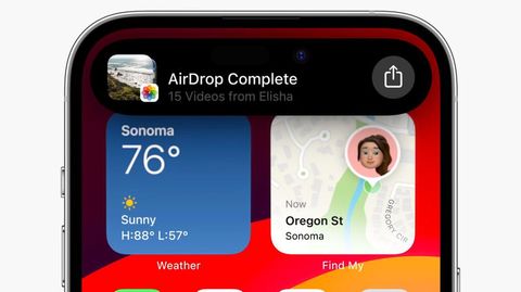 iOS 17.1: Cách sử dụng AirDrop qua mạng di động