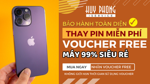 THAY PIN MIỄN PHÍ DUY NHẤT TẠI HUY PHONG MOBILE