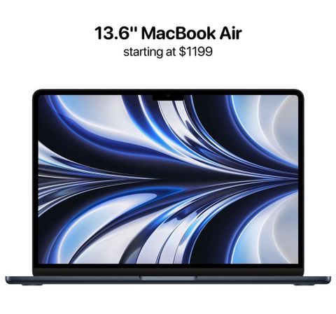 Apple công bố MacBook Air được thiết kế lại với chip M2, Notch, MagSafe, Màu mới và hơn thế nữa