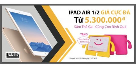 iPad Air 2 Cũ Đang Giảm Giá Mạnh Với Giá Rẻ Nhất Thị Trường