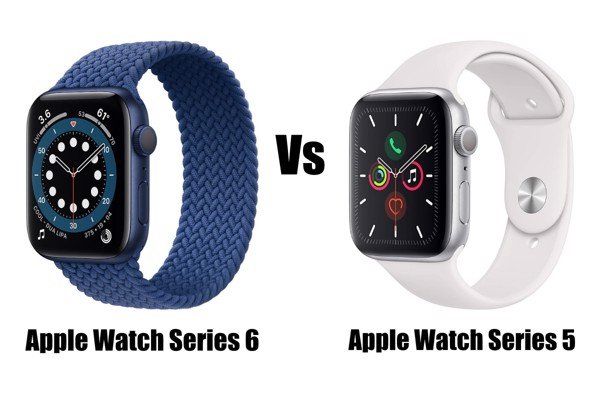 so sánh apple watch s5 và s6