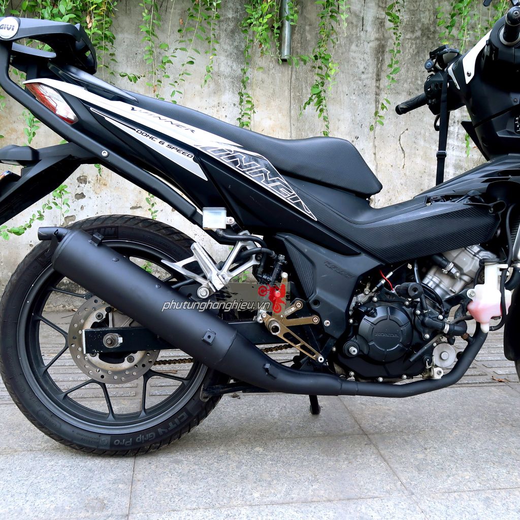 Pô uma racing trên xe Honda Winner zin – Cảm nhận sau 20 ngày trải nghiệm