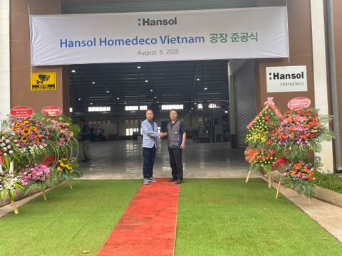 Khánh thành nhà máy ván sàn Hansol Việt Nam