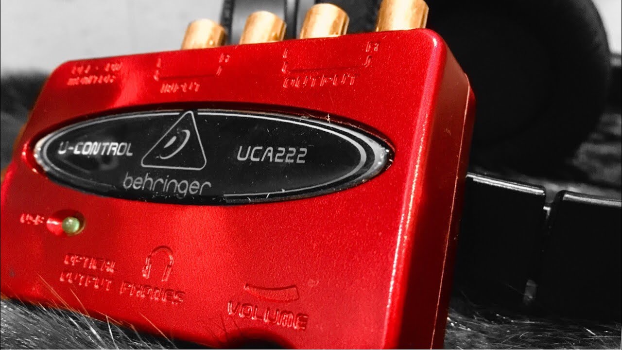 Behringer uca222 Usb Audio Interface Review and Sound Test Pustudio.vn