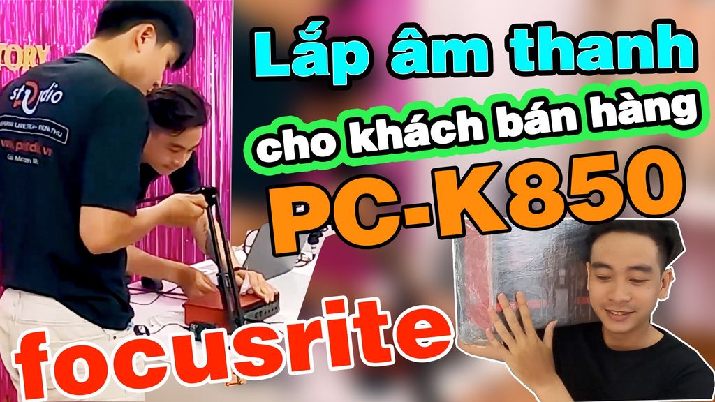 lap-bo-livestream-ban-hang-cho-he-thong-spa-2-micro-takstar-pc-k850-va-focusrite-scarlett-18i8