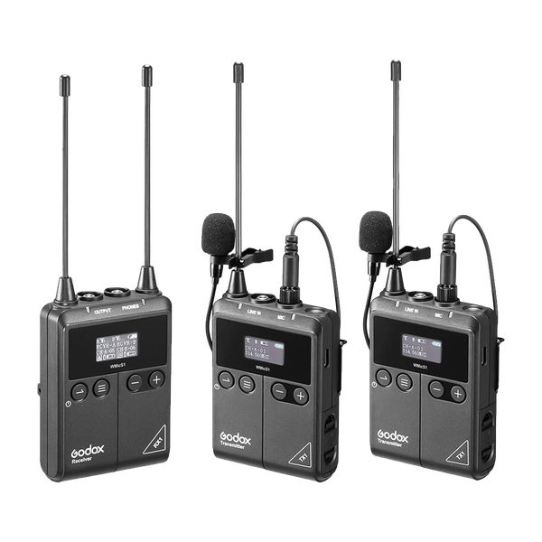 Microphone không dây Godox WMicS1 Kit 2