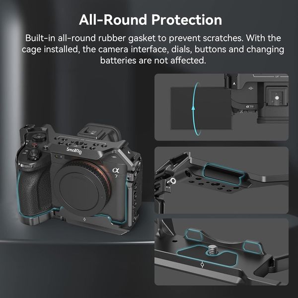 SmallRig Cage 3667 cho Sony a7S III, Sony A1, A7 IV, A7R IV