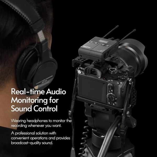 Microphone không dây Godox WMicS1 Kit 2