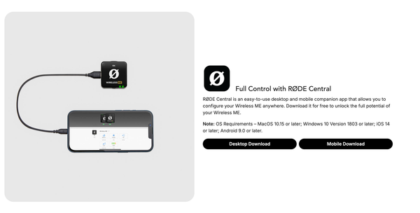 Micro Rode Wireless ME Dual