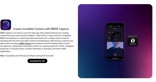 Micro Rode Wireless ME Dual