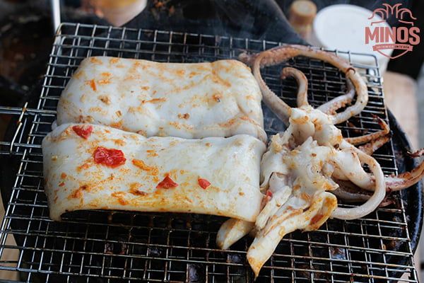 Cách chế biến món mực một nắng nướng sa tế