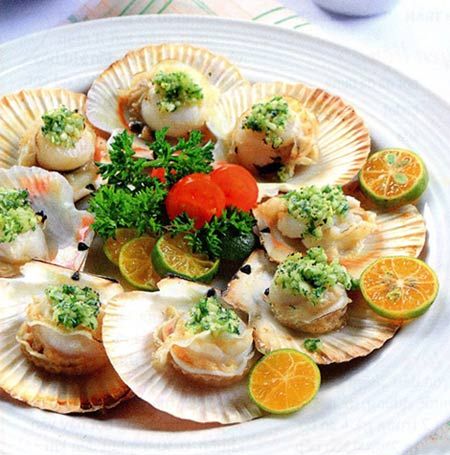 Công thức làm món sò điệp Nhật nướng bơ tỏi