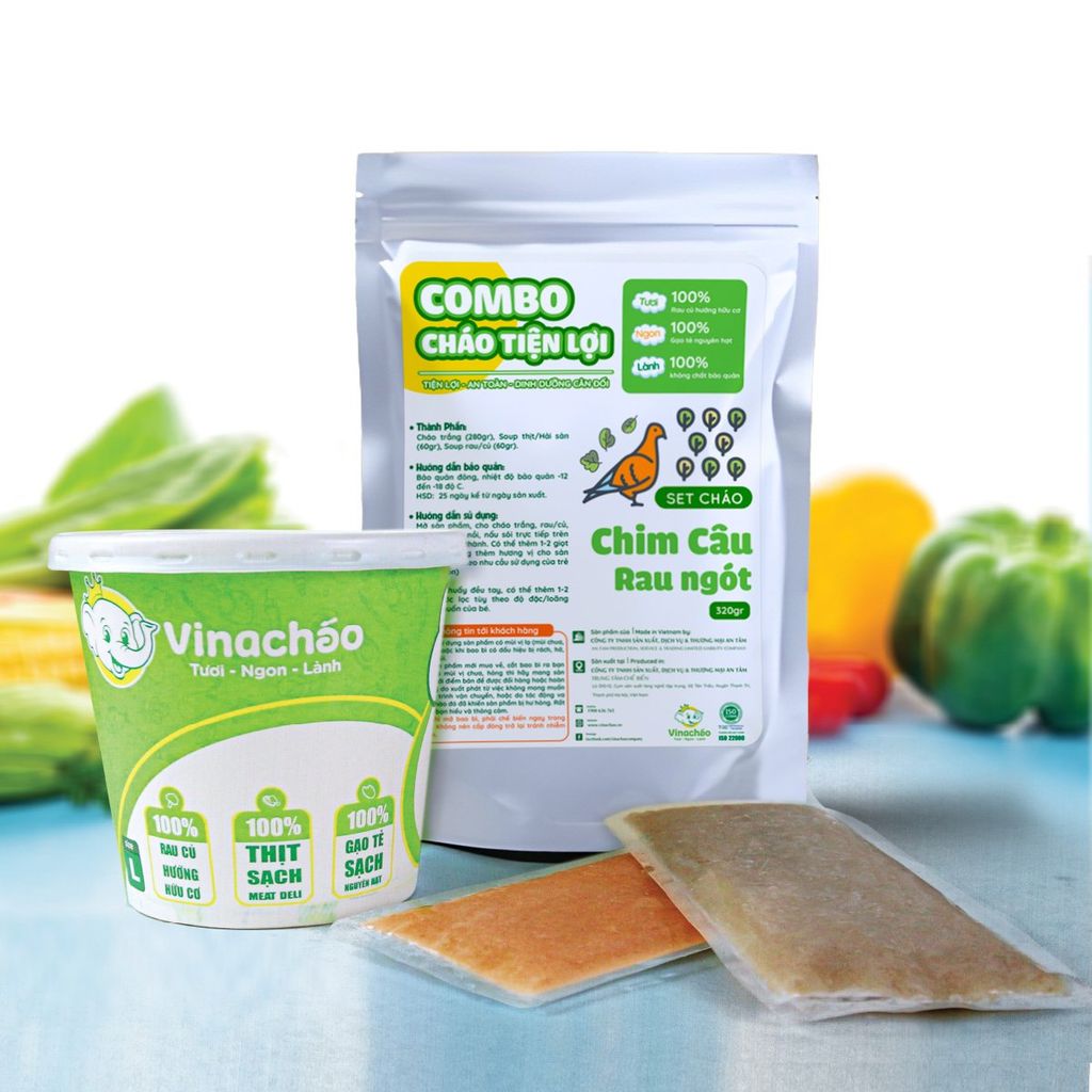 Combo cháo dinh dưỡng tiện lợi : Giải Pháp Tiện Lợi Và Dinh Dưỡng Cho Mẹ Bận Rộn