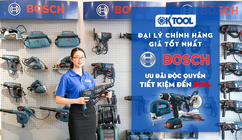 Máy khoan Bosch chính hãng: Mua ở đâu uy tín, giá tốt?