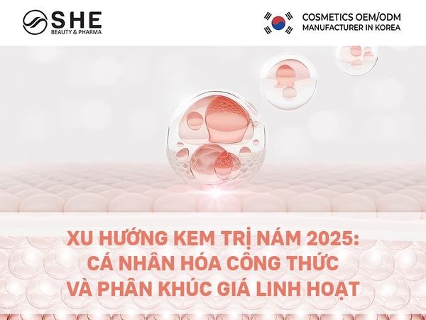 xu hướng kem trị nám