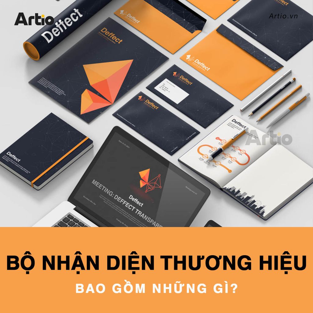Bộ nhận diện thương hiệu bao gồm những gì? | Artio Media