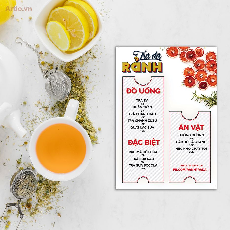 Tổng hợp các mẫu menu hot nhất trên thị trường năm 2020 | Artio Việt Nam